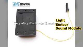 Μονάδα ήχου με αισθητήρα φωτός για περιοδικό μόδας Crafts Music Box